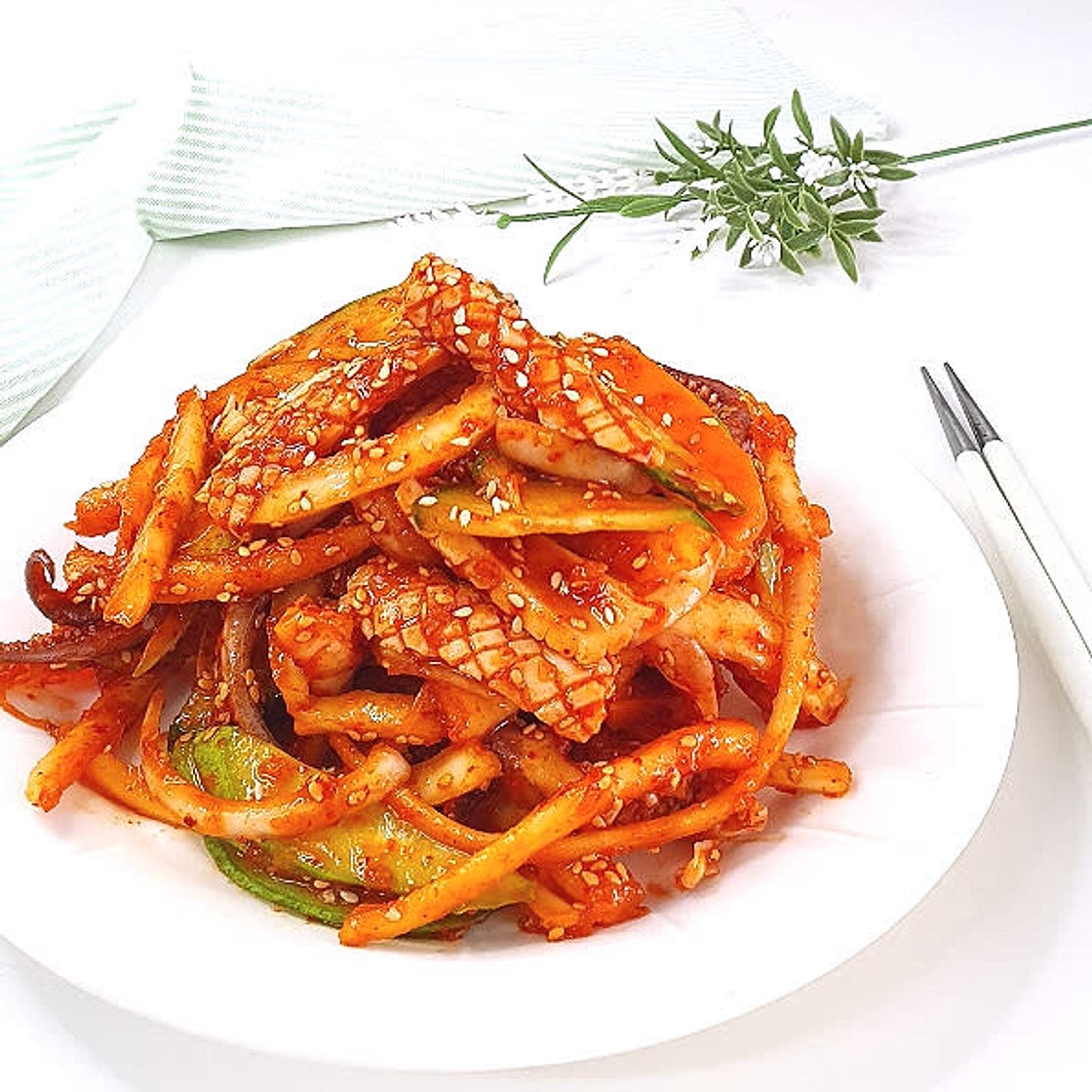 도라지오징어 초무침