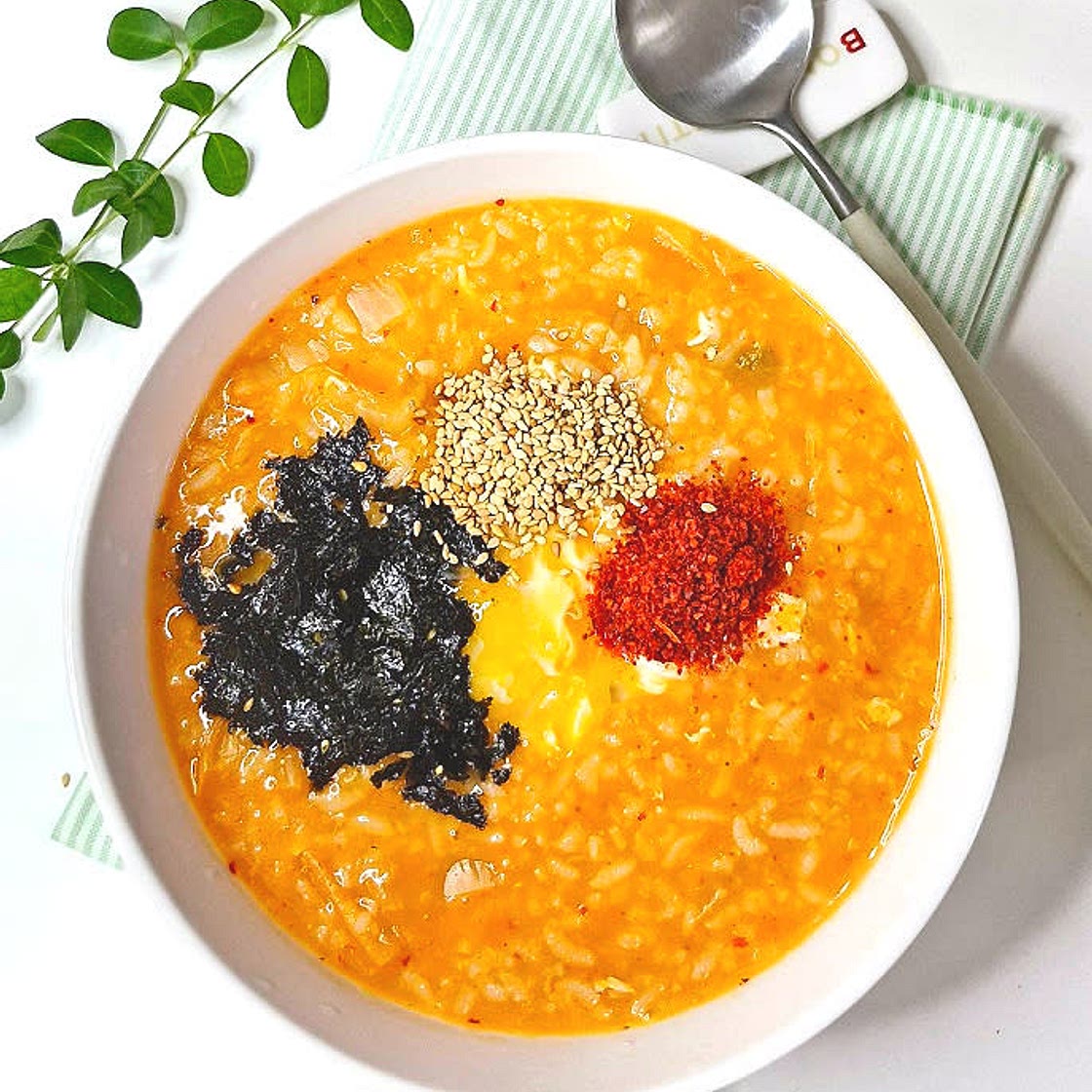 수란 김치죽 편스토랑 김치죽