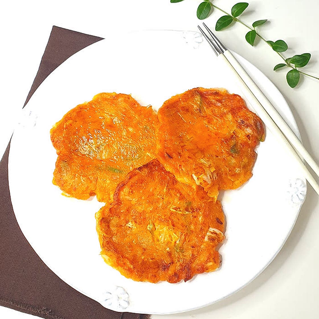 김치전 바삭하게 부치는법