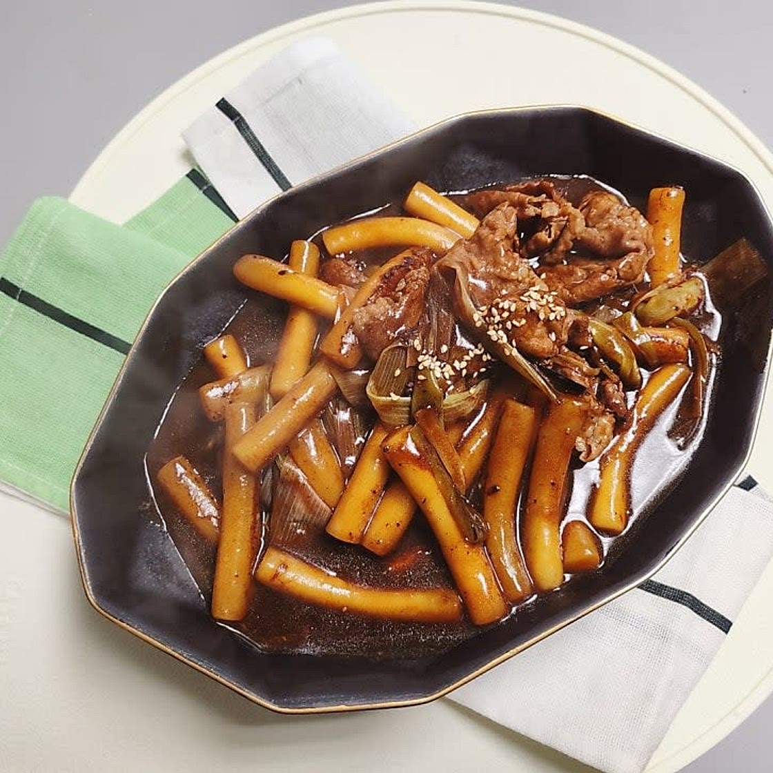 편스토랑 류수영 차돌박이 짜장 떡볶이