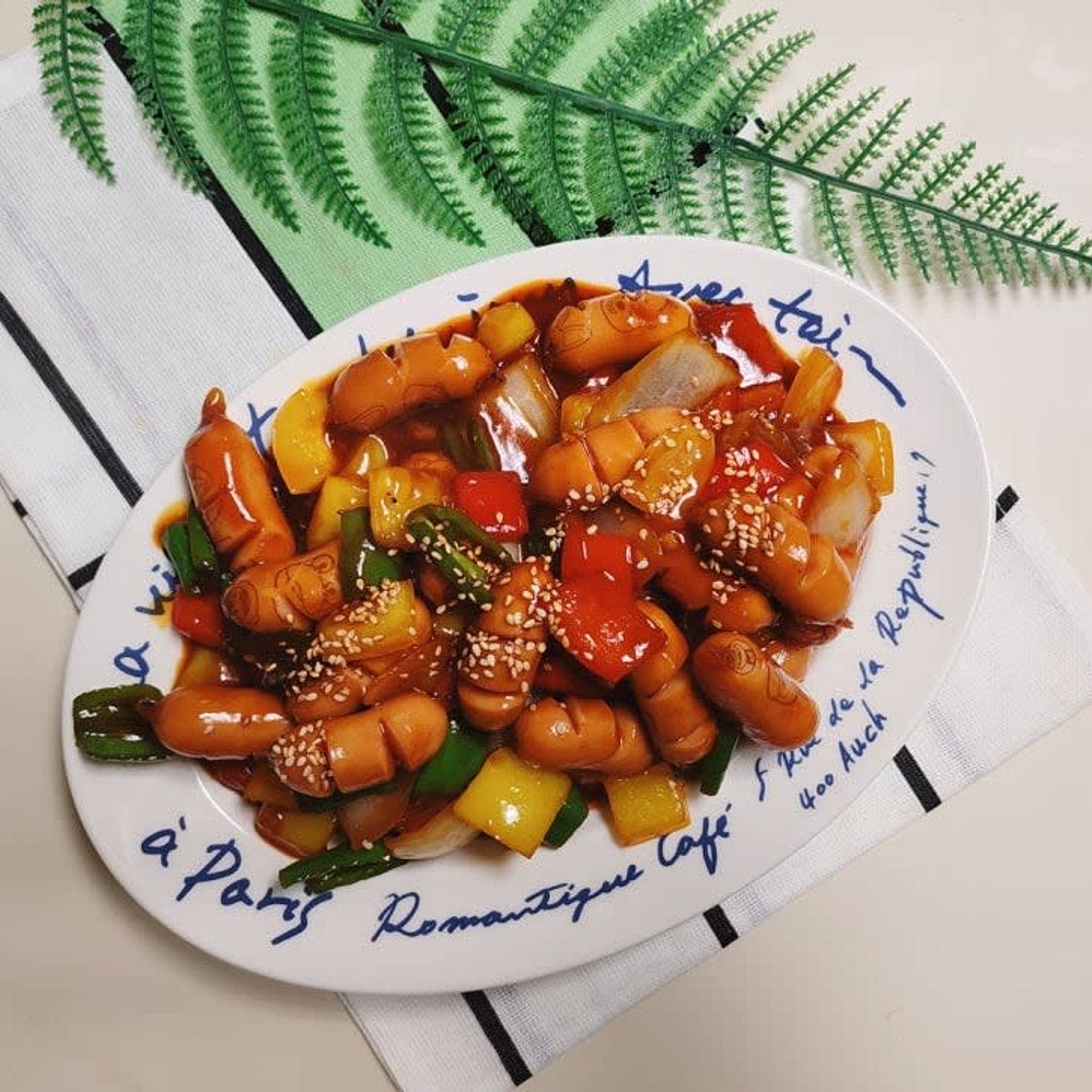 소세지 야채 볶음 쏘야볶음