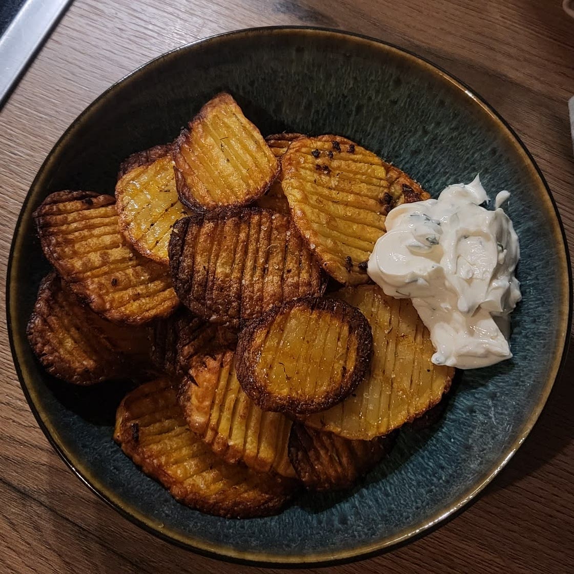 ACCORDION POTATOES