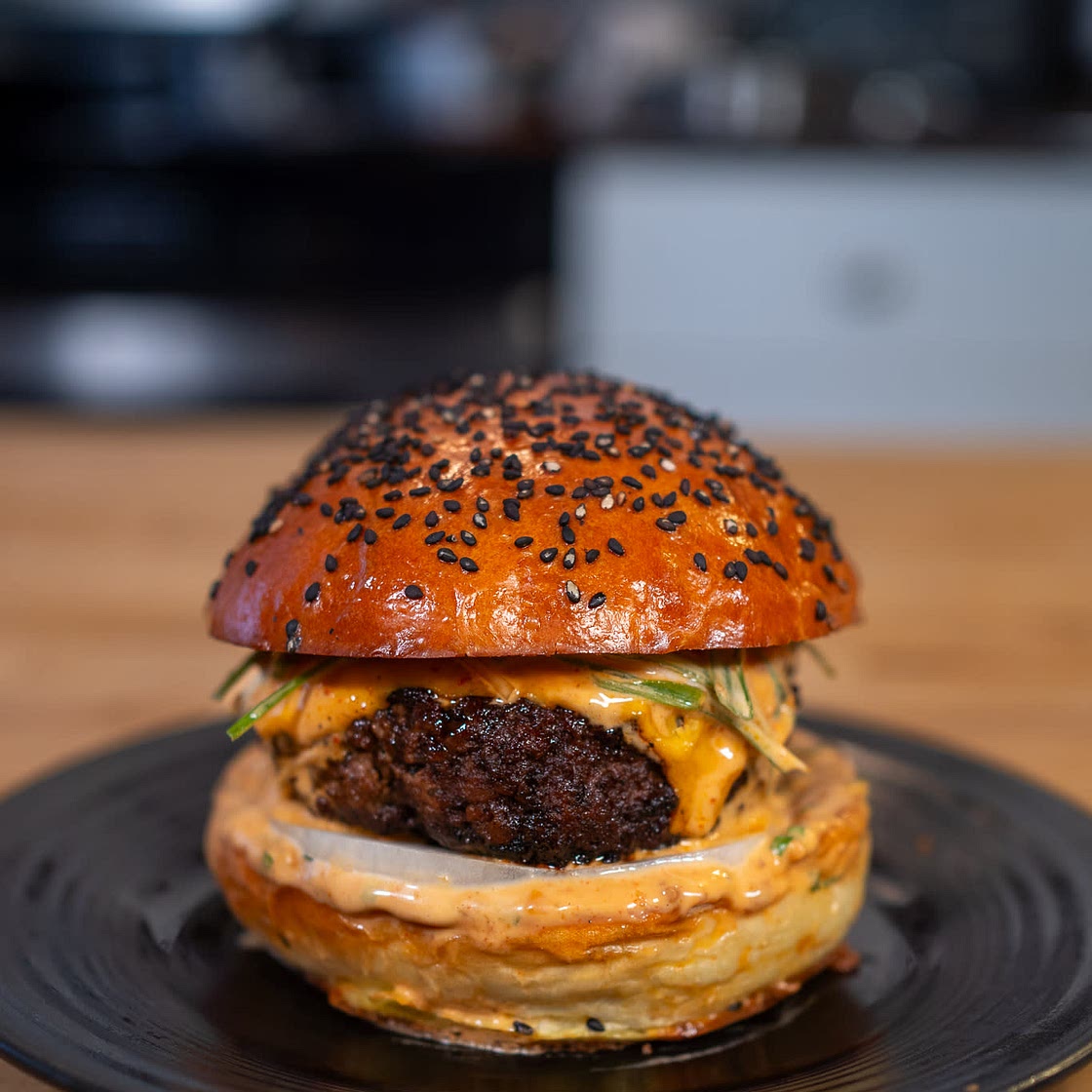 The Korean BBQ Burger