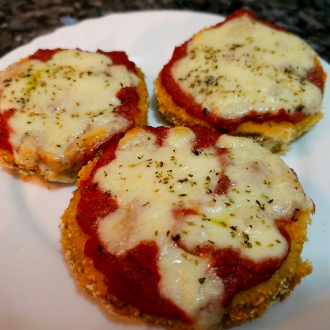 Pizzette di melanzana
