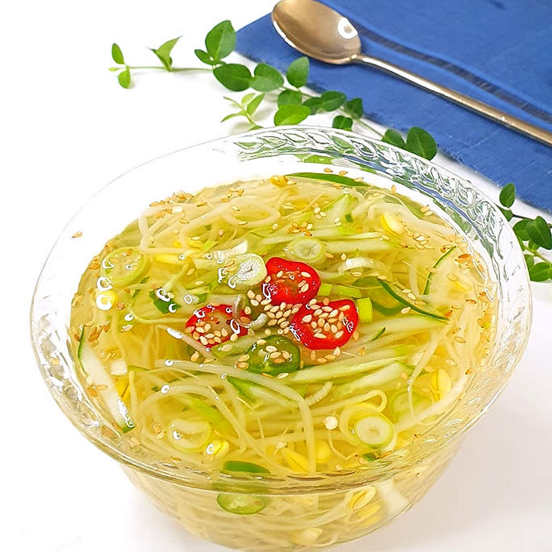 콩나물오이냉국