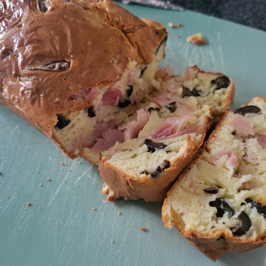 Cake jambon/olives