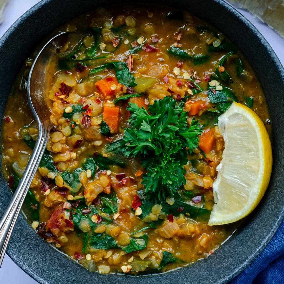 Spicy Red Lentil Soup