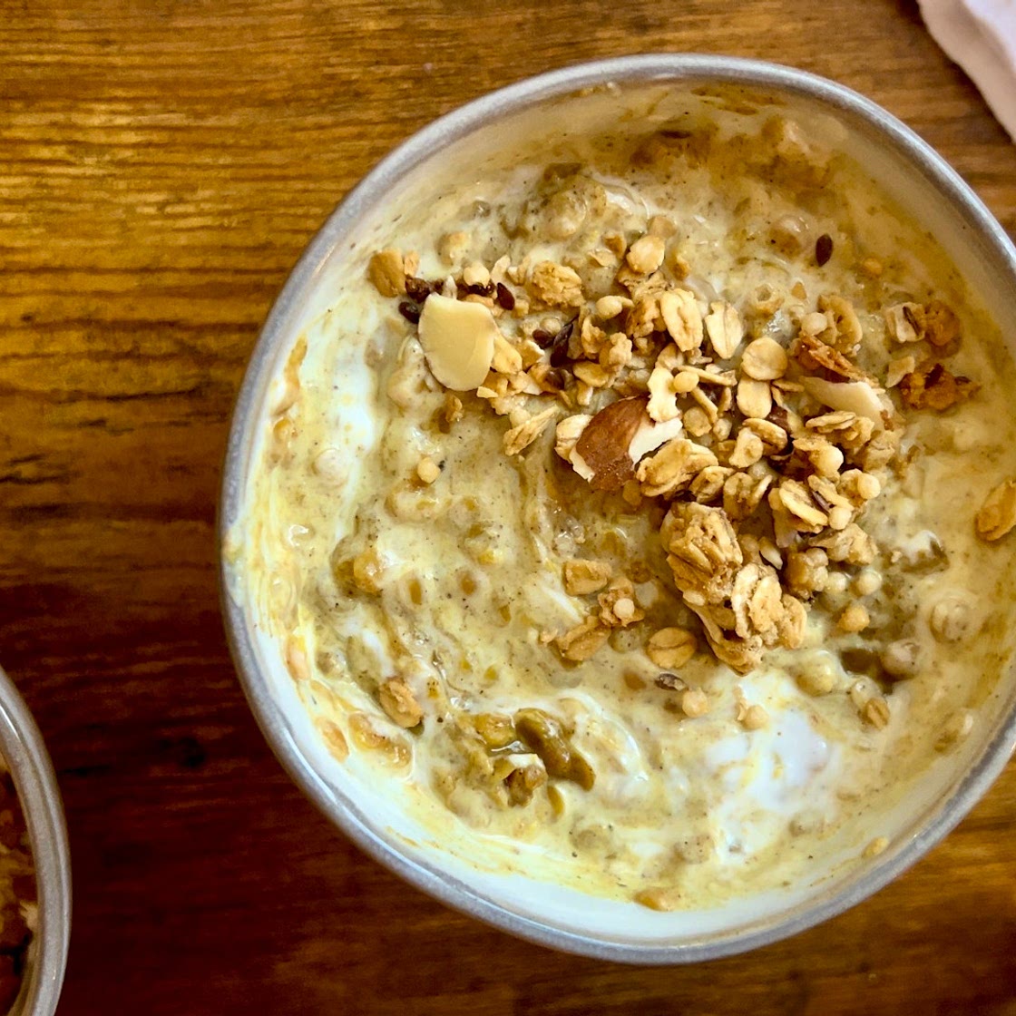 Chai lentil porridge 