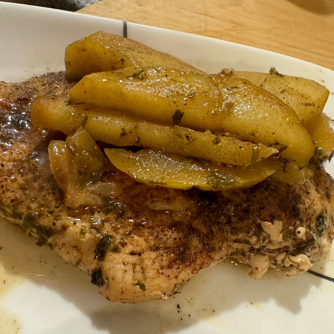 Skillet Apple Cider Chicken