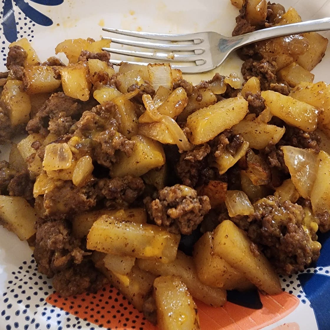 Ground Beef and Potato Skillet Recipe