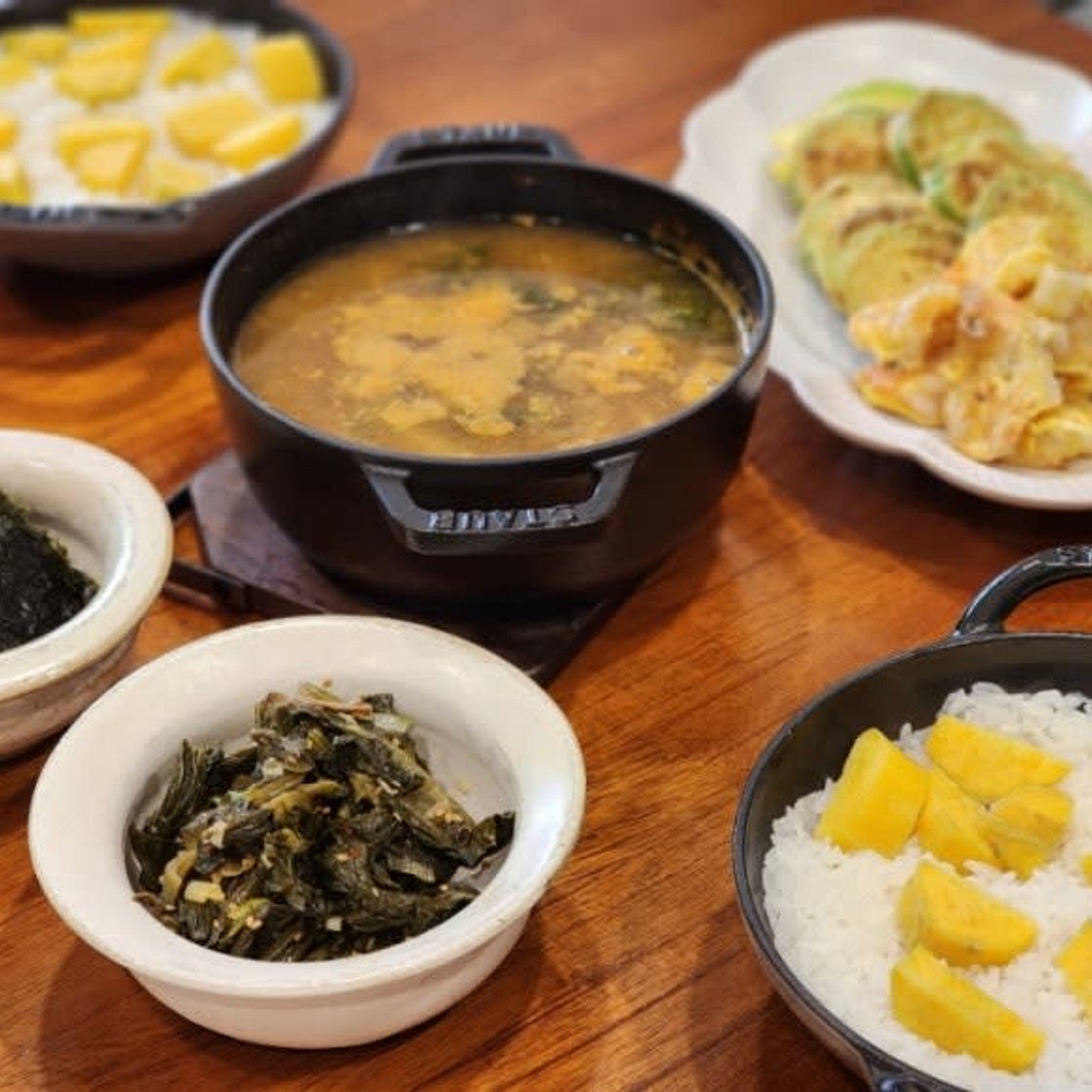 새우 된장찌개 레시피