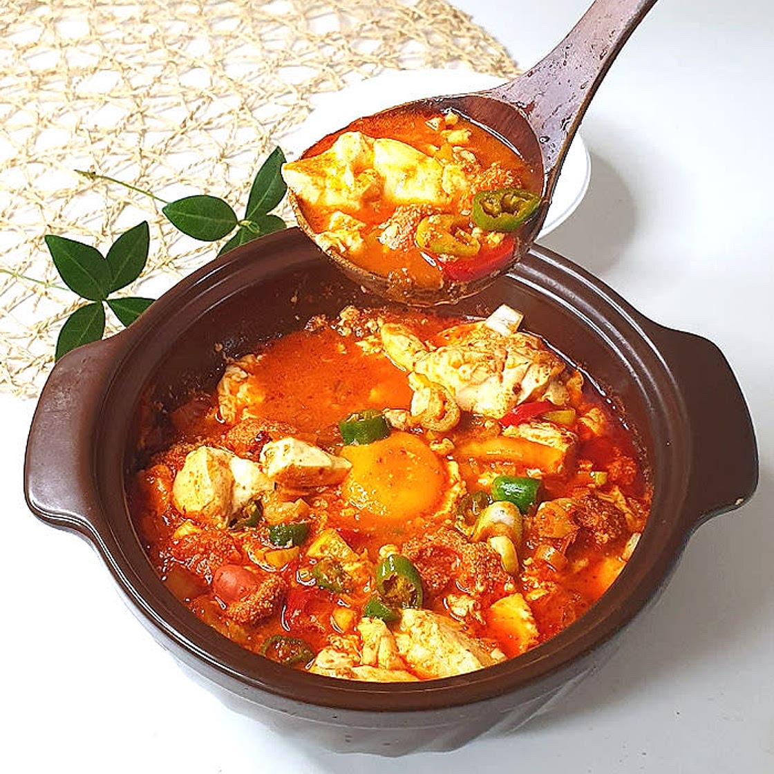 명란순두부찌개