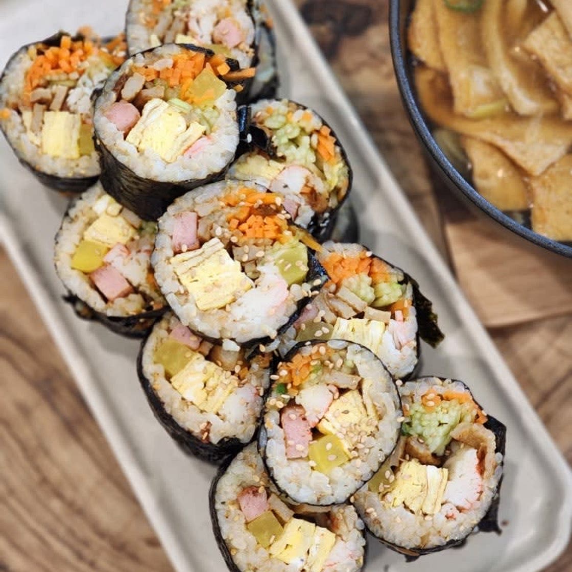 스팸김밥 만들기