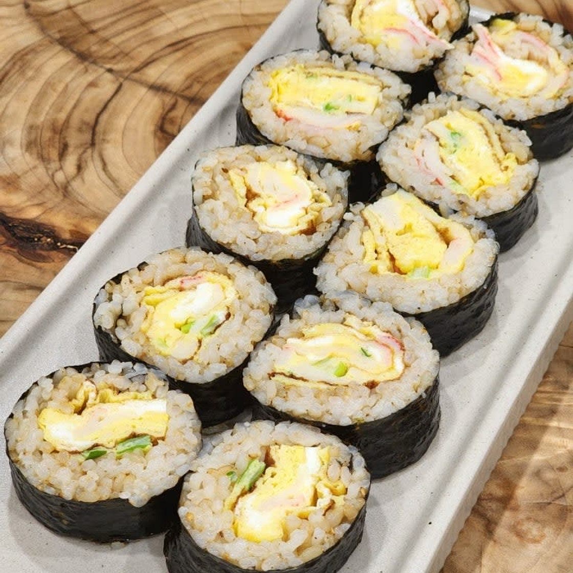 계란말이 김밥 만들기