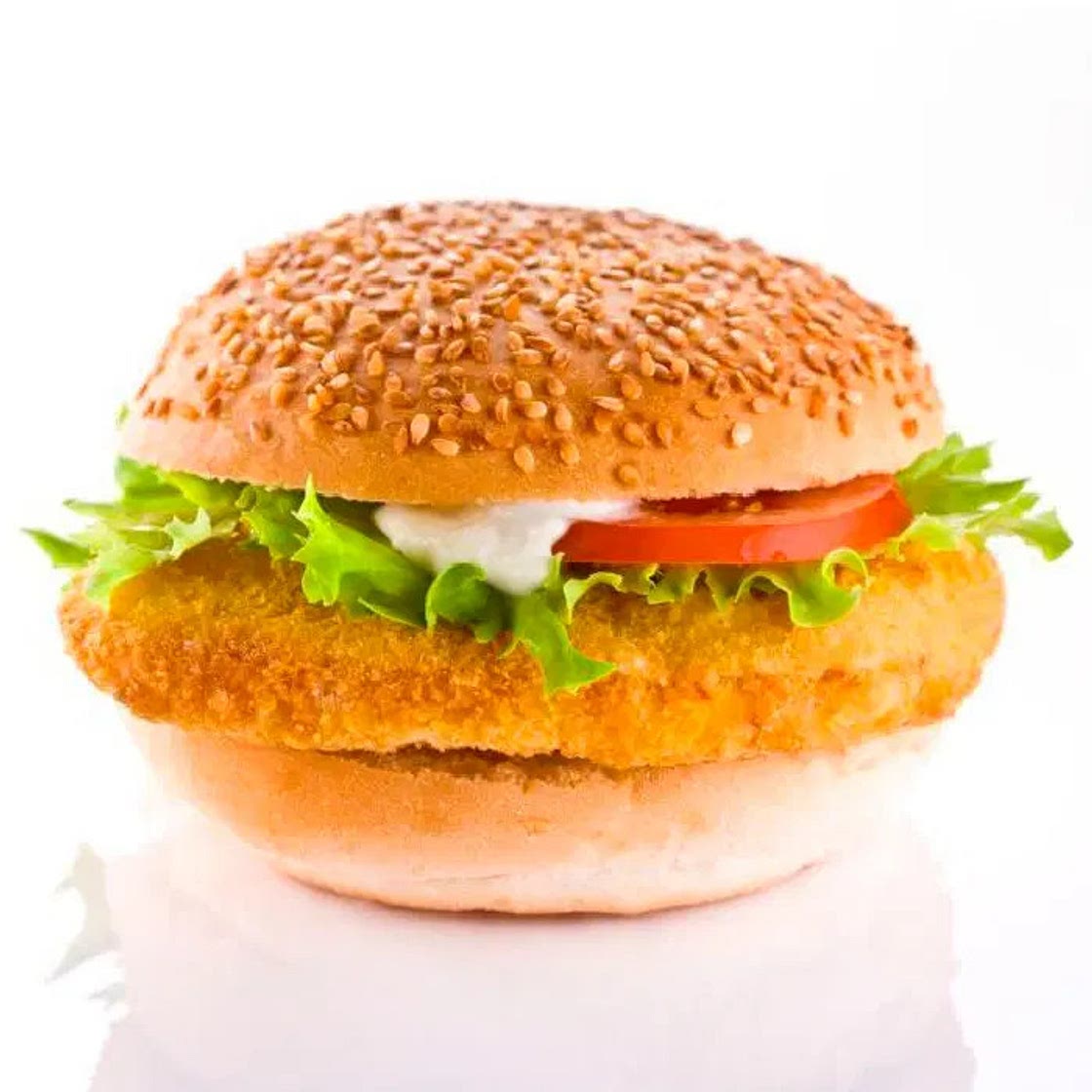 Breaded Chicken Burger