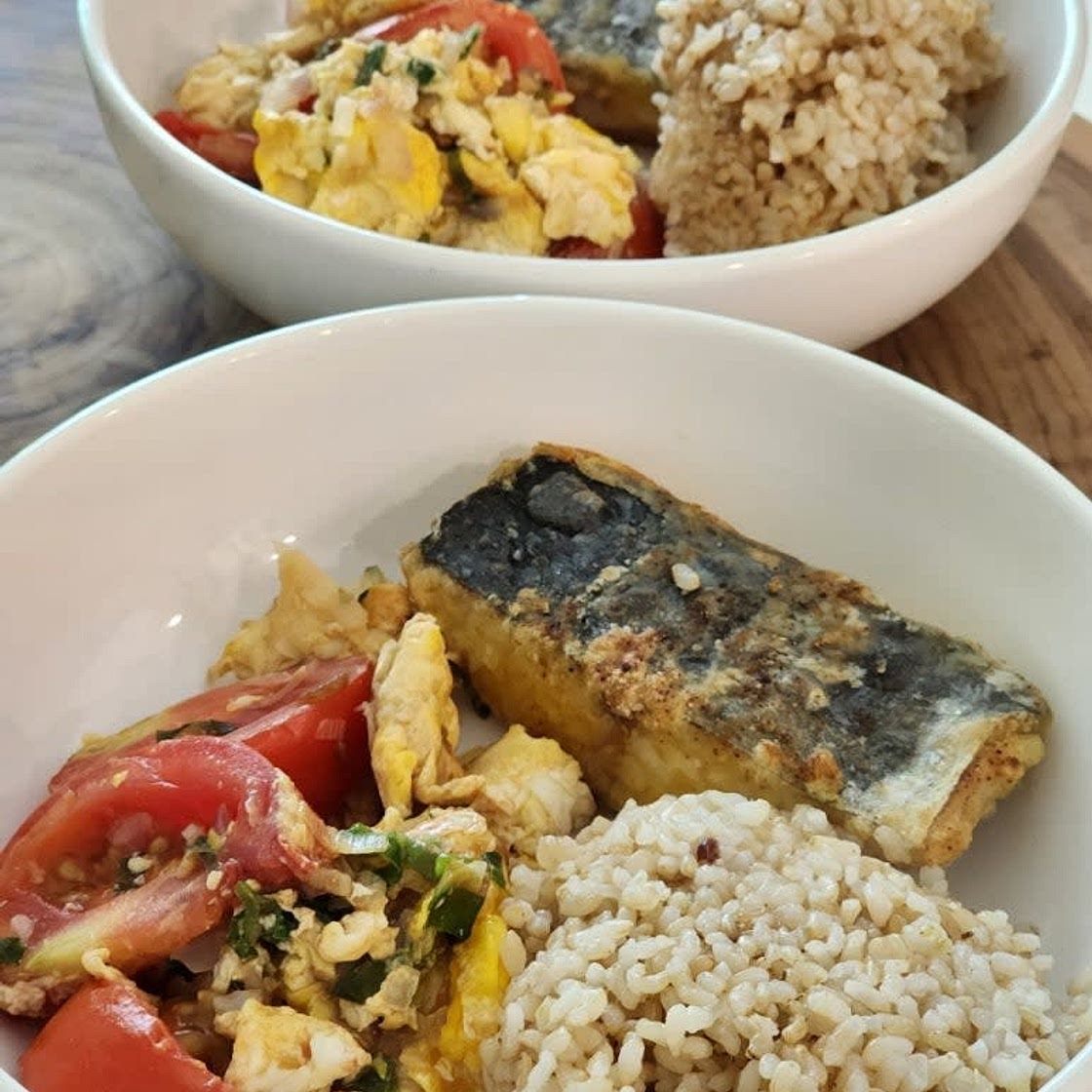 카레 삼치구이 만들기