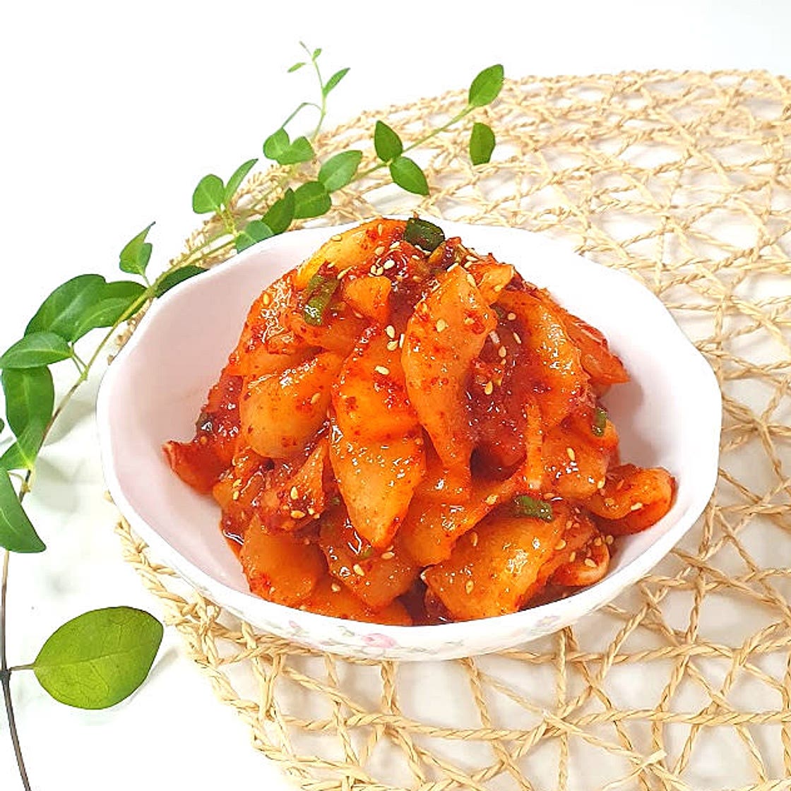 오이노각무침, 늙은오이무침