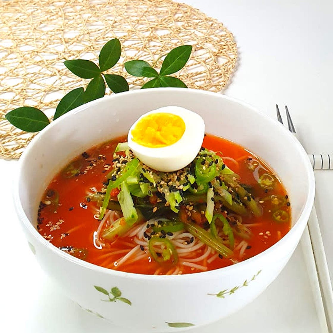 사이다처럼 톡쏘는맛! 열무국수