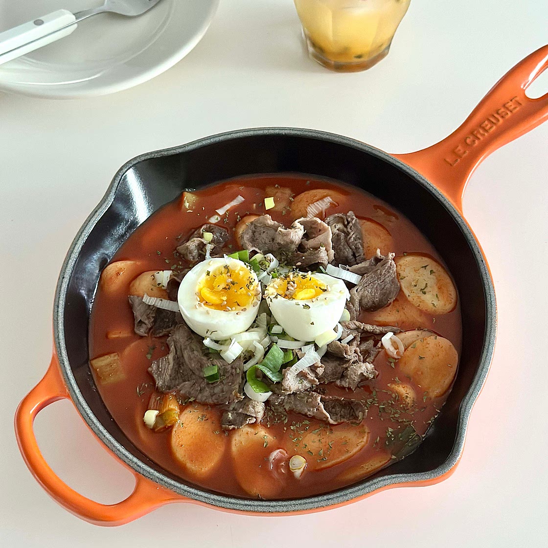 소고기떡국떡떡볶이