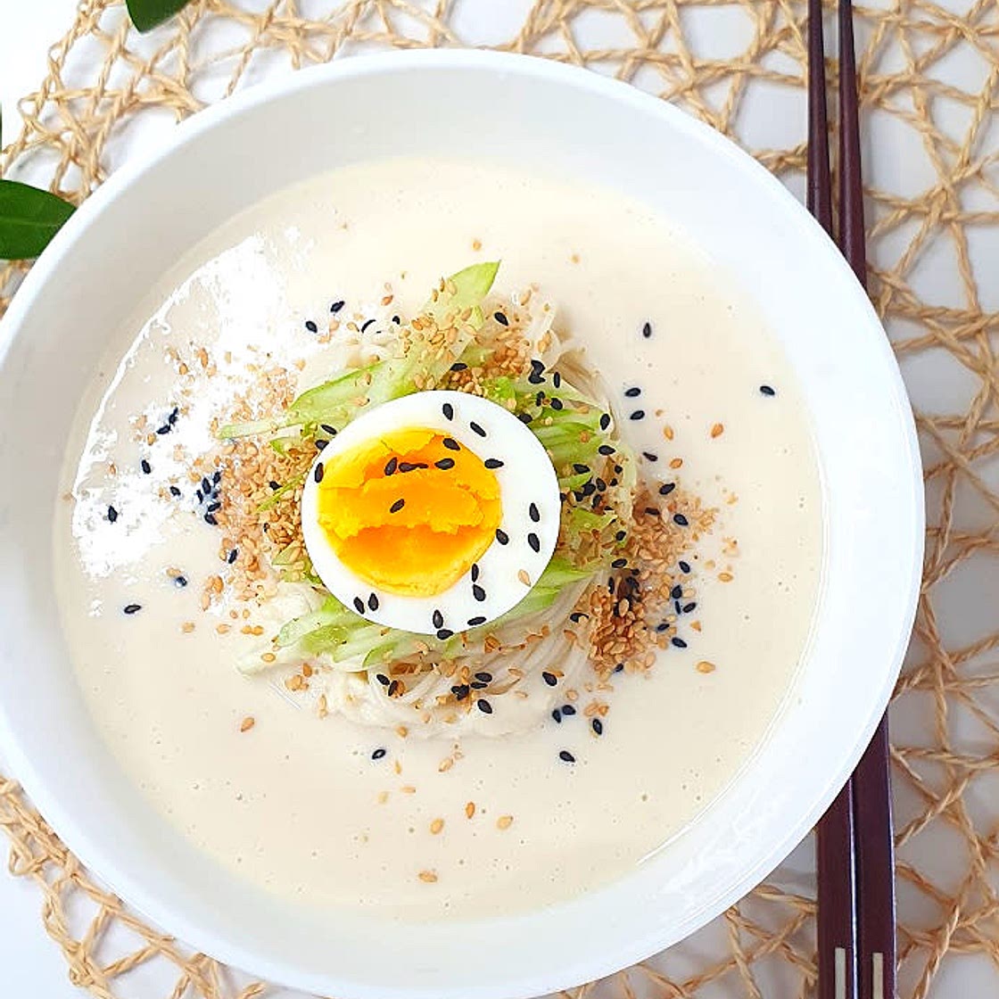 콩국수, 콩물만들기