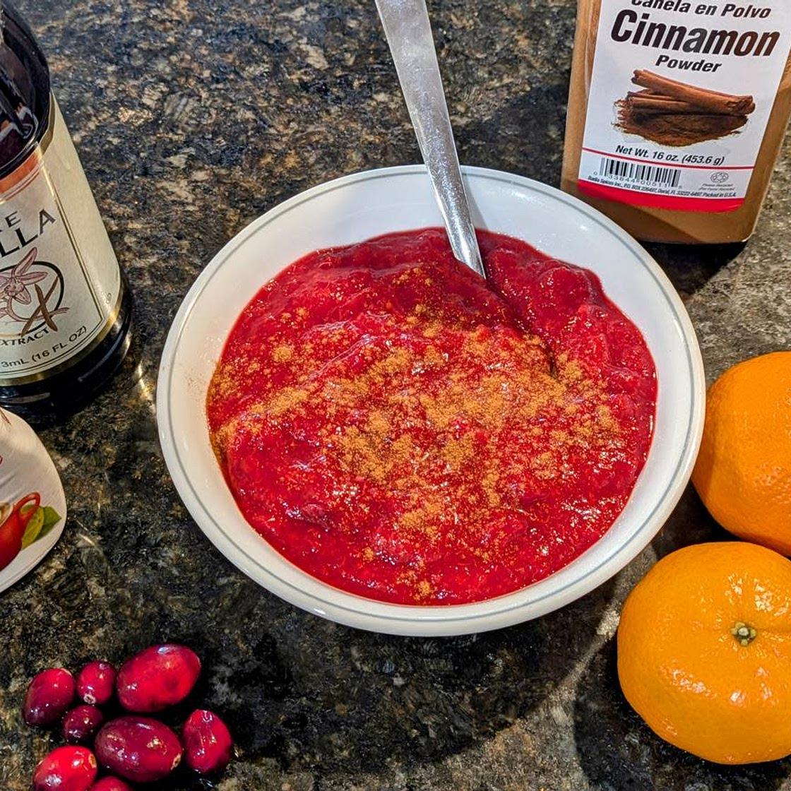 Sugar Free Cranberry Sauce