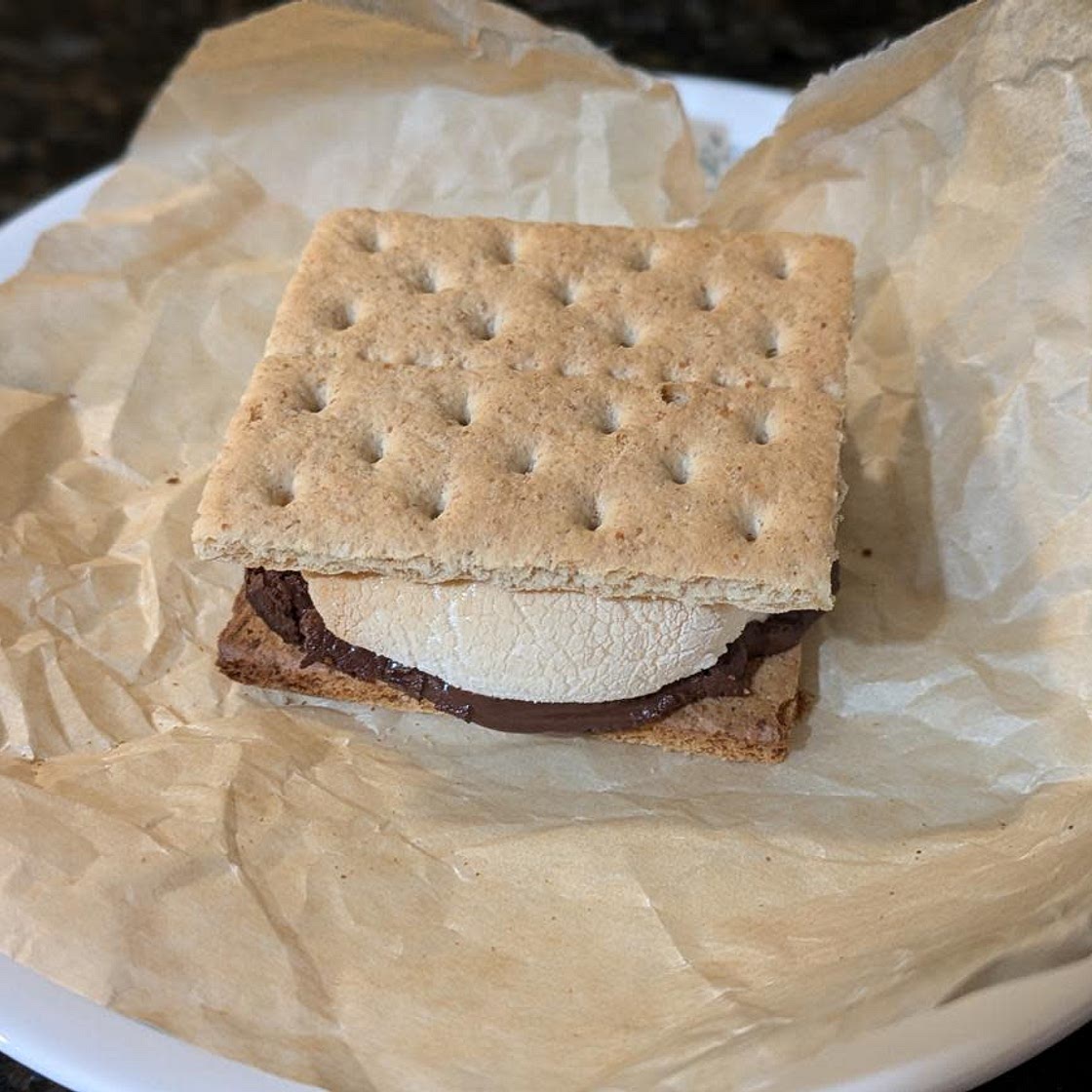 Indoor Roasted S'mores