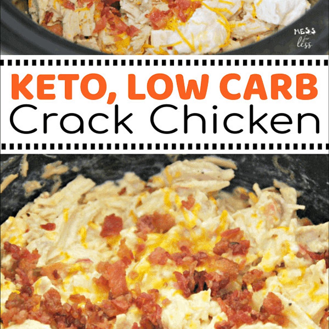 Keto Crack Chicken (Crock Pot)
