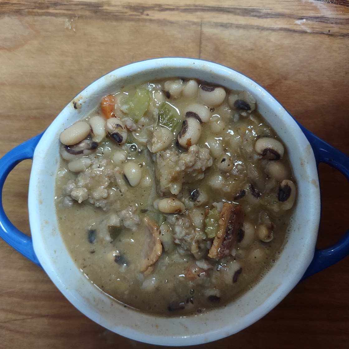 Black Eyed Pea Soup (My version of Hoppin' John's)