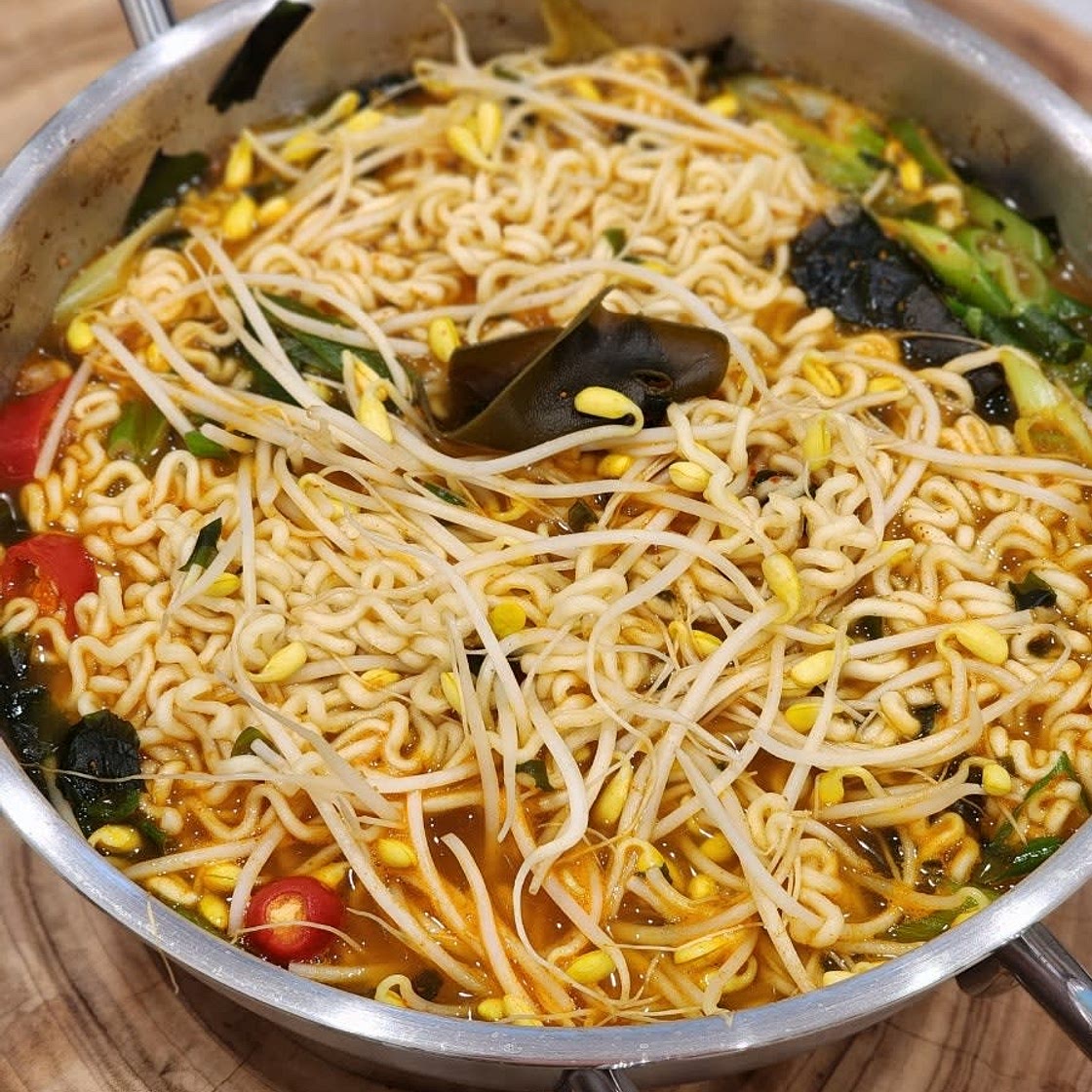 너구리 라면 맛있게 끓이는 방법 콩나물 요리 해장 요리 추천