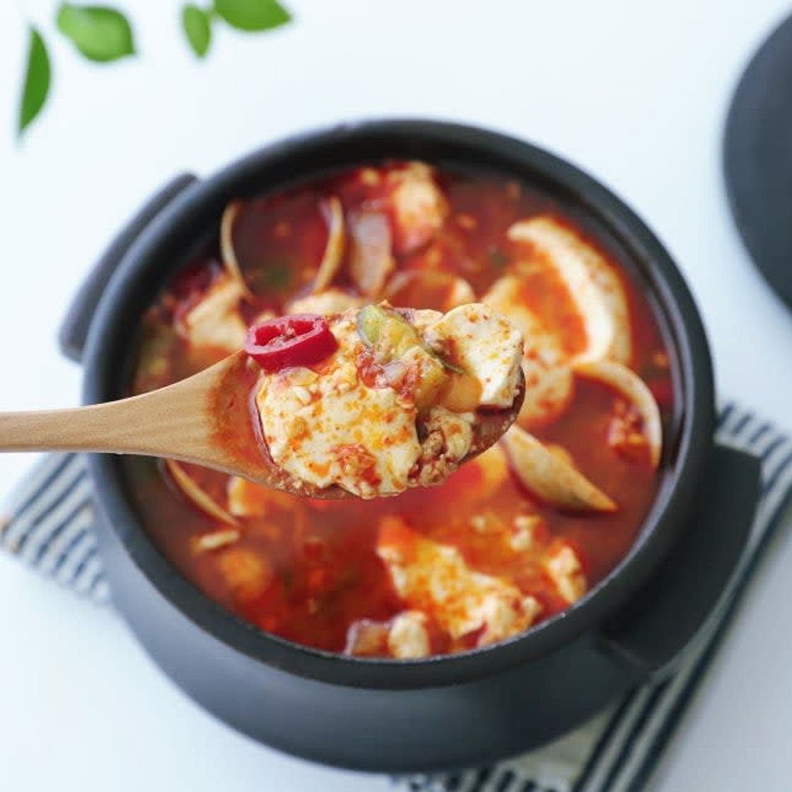 바지락 순두부찌개 레시피 순두부찌개양념장 정호영셰프 해물 순두부찌개끓이는법