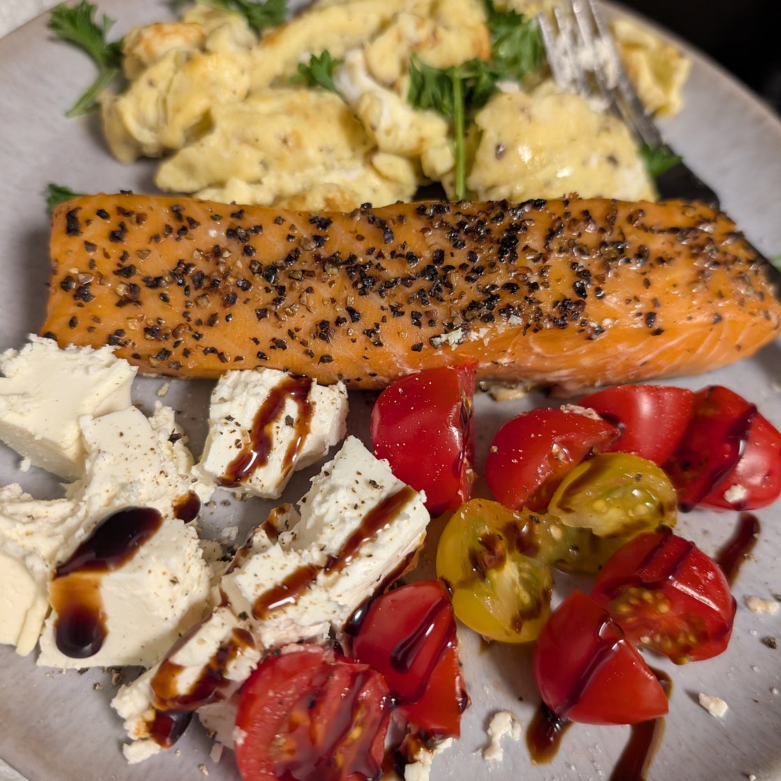 Smoked Salmon with Scrambled Eggs