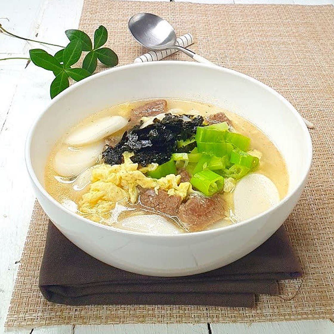 스피드한 일인분 떡국
