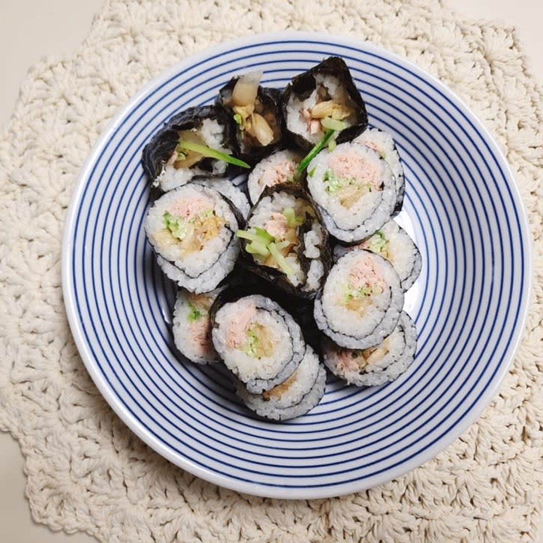 묵은지 참치마요 김밥