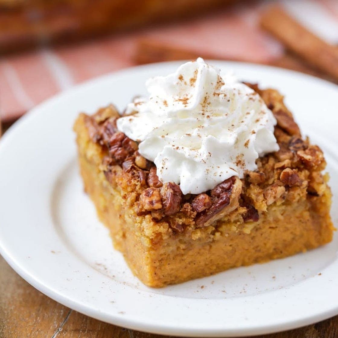 Pumpkin Crunch Cake
