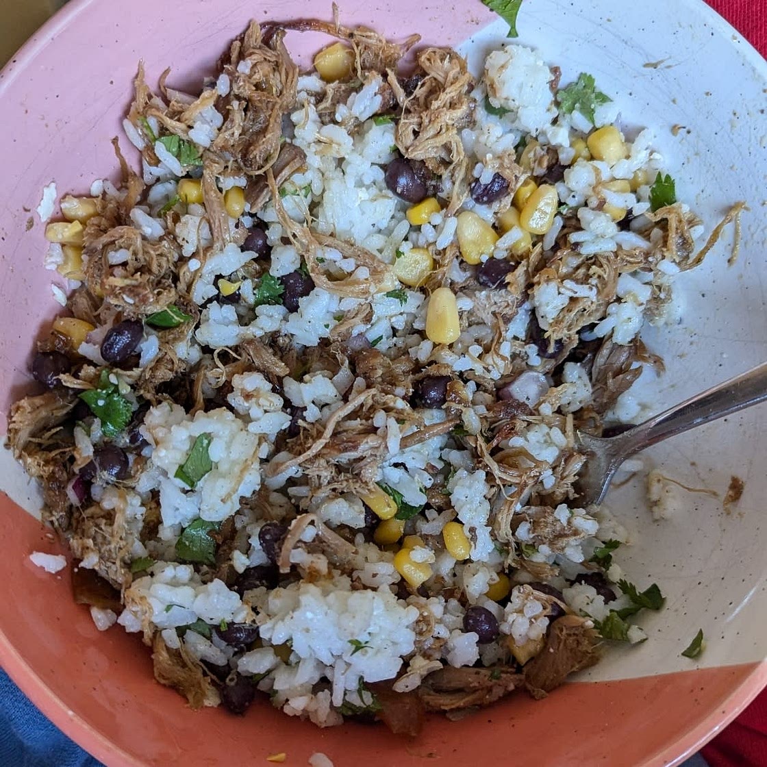 Slow Cooker Carnitas Burrito Bowls