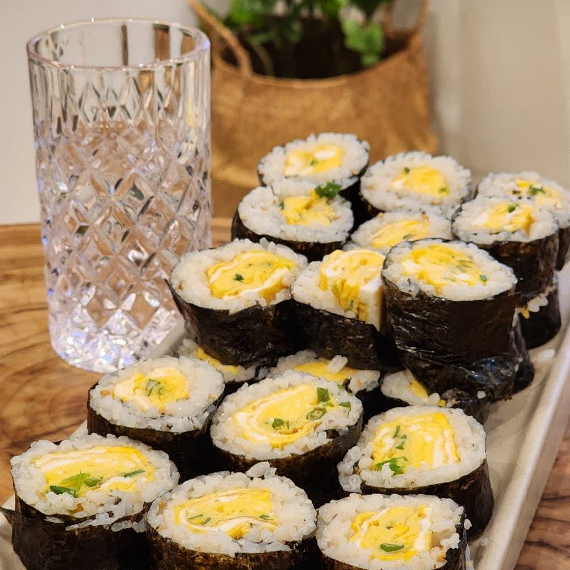 계란말이 김밥 만들기 간단한야식 메뉴 추천