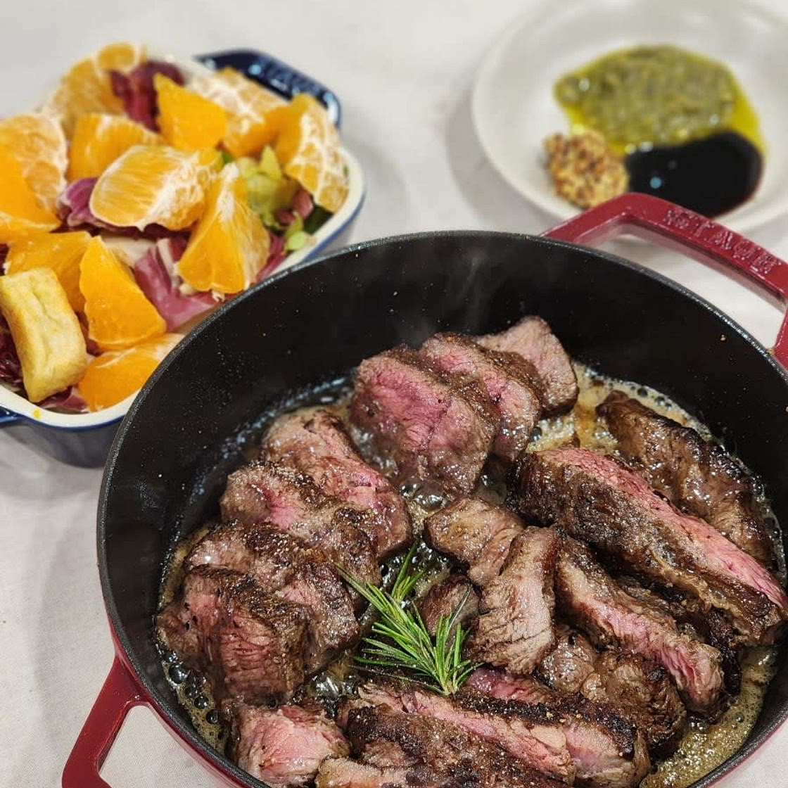 코스트코 부채살 스테이크 맛있게 굽는법 시즈닝