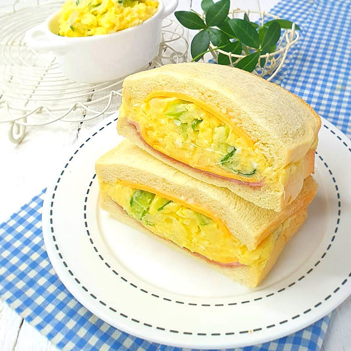 감자샐러드샌드위치