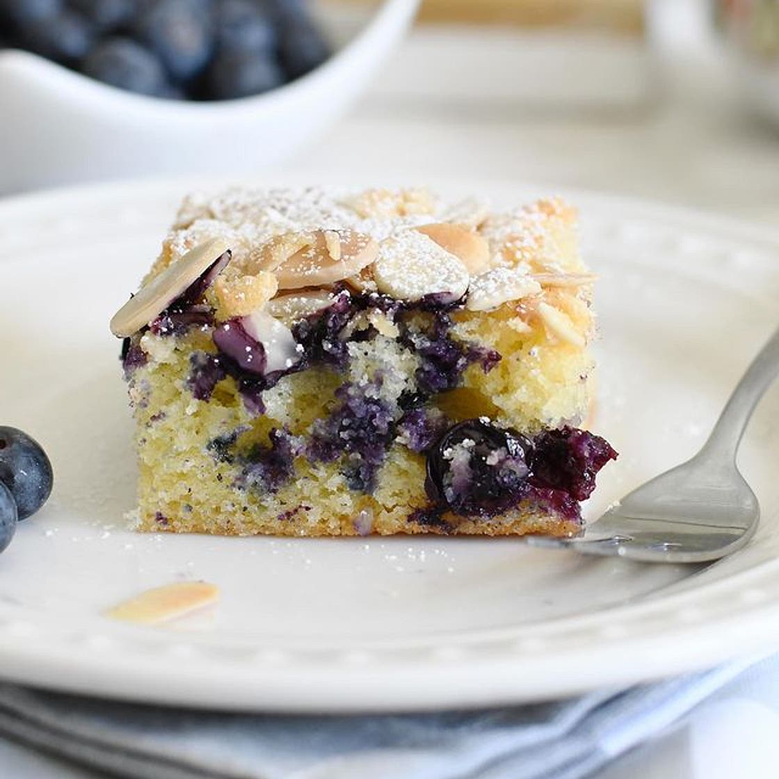 ✨Blueberry Almond Cake✨