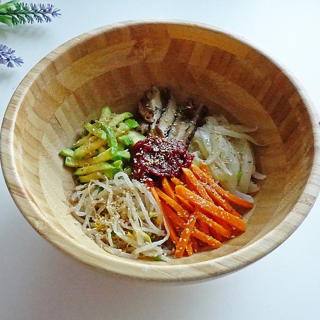 야채비빔밥 만들기 맛있는 나물비빔밥