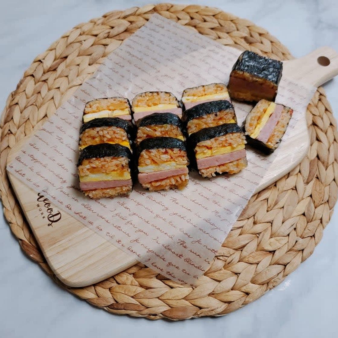 편스토랑 류수영 김치볶음밥 무스비 김밥