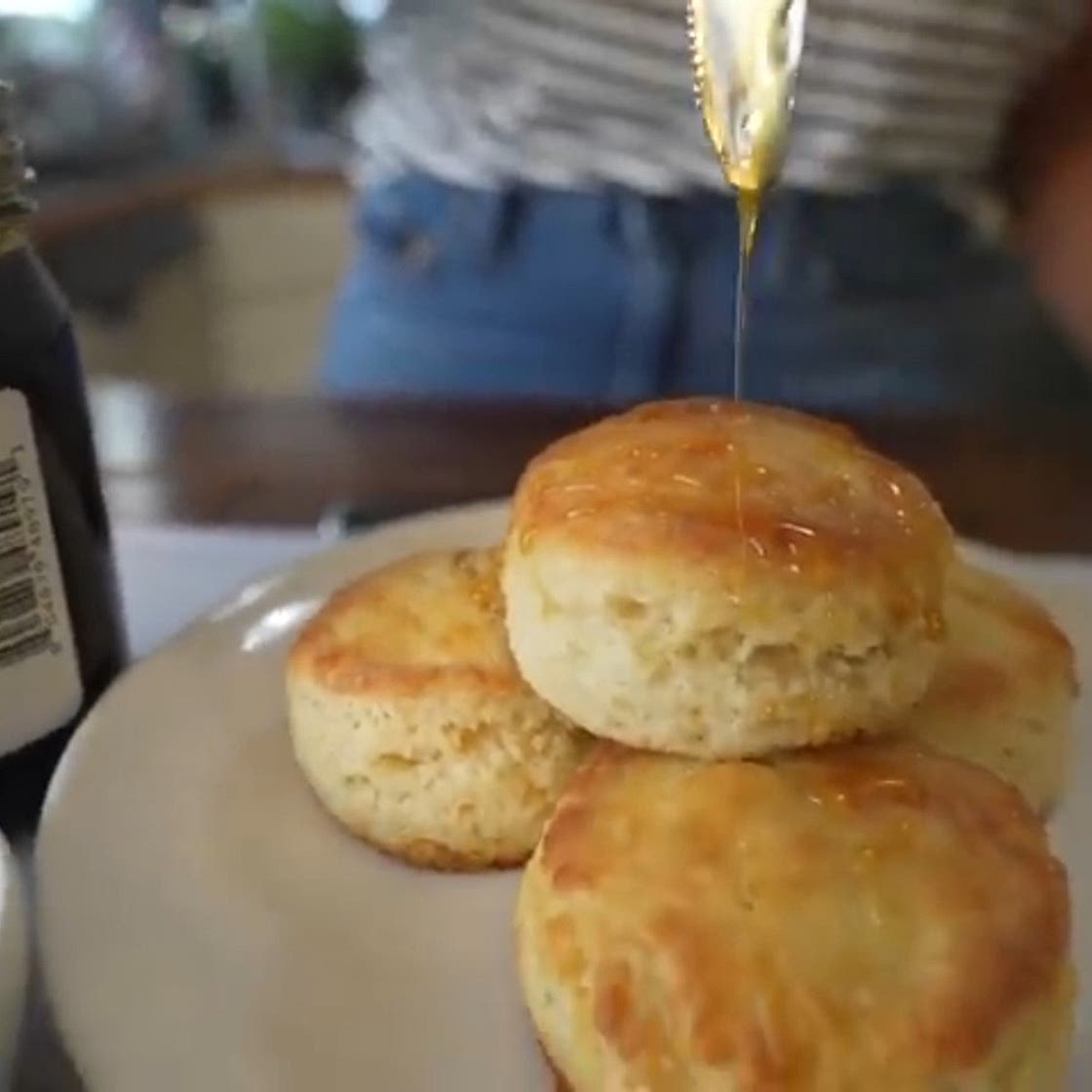Full buttermilk biscuits