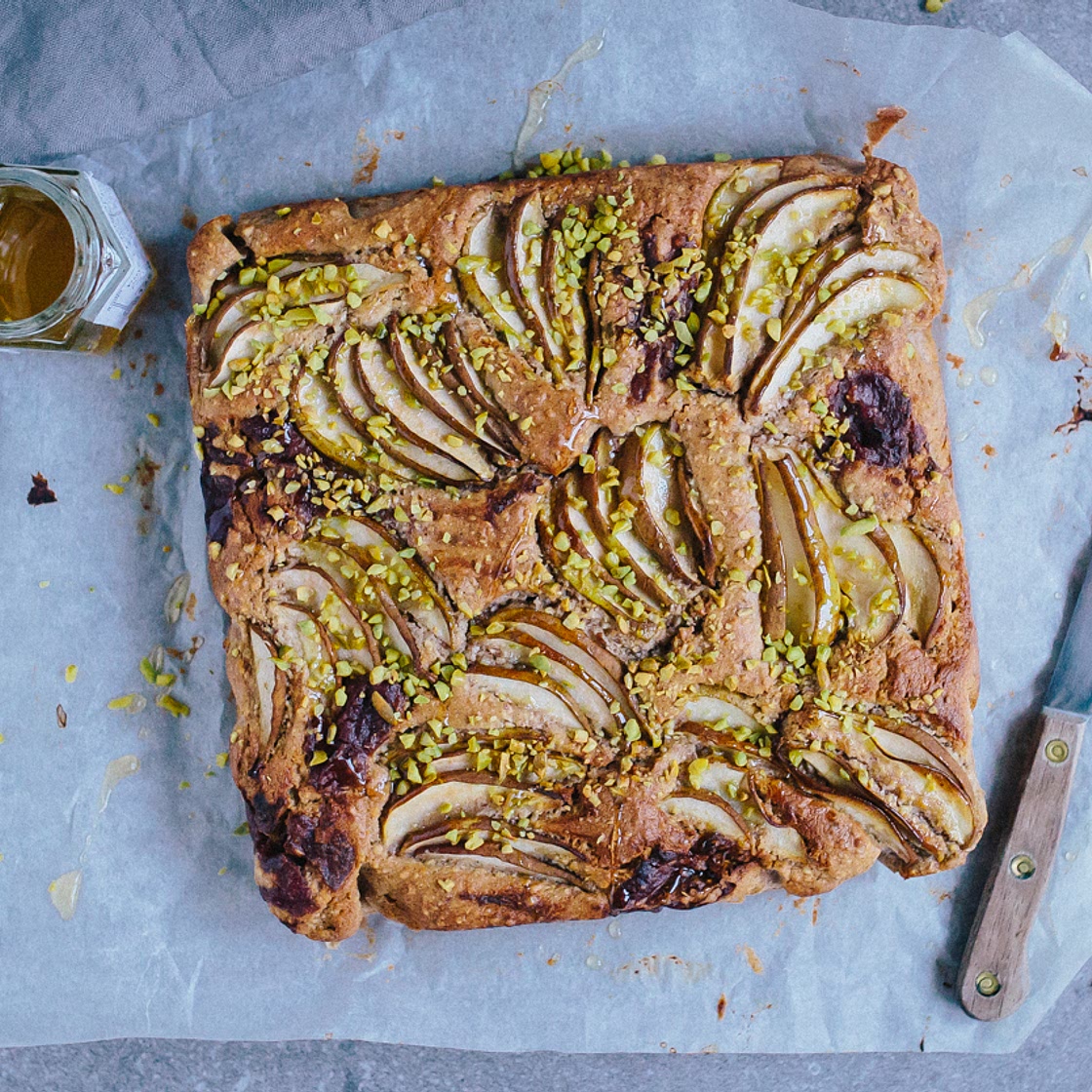 Rezept für einen Vermicelle-Birnen-Kuchen