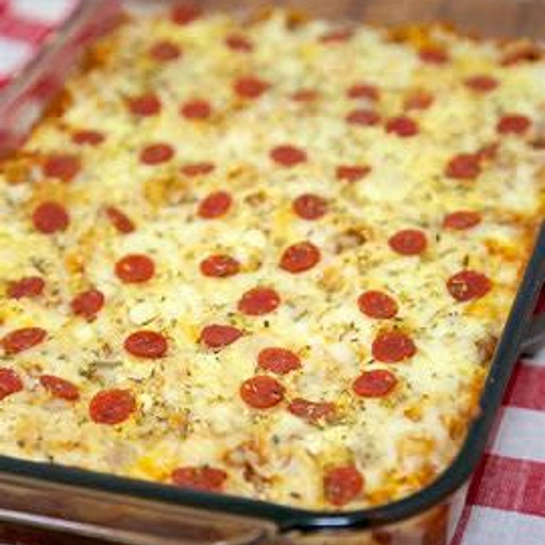 Pizza Pasta Casserole