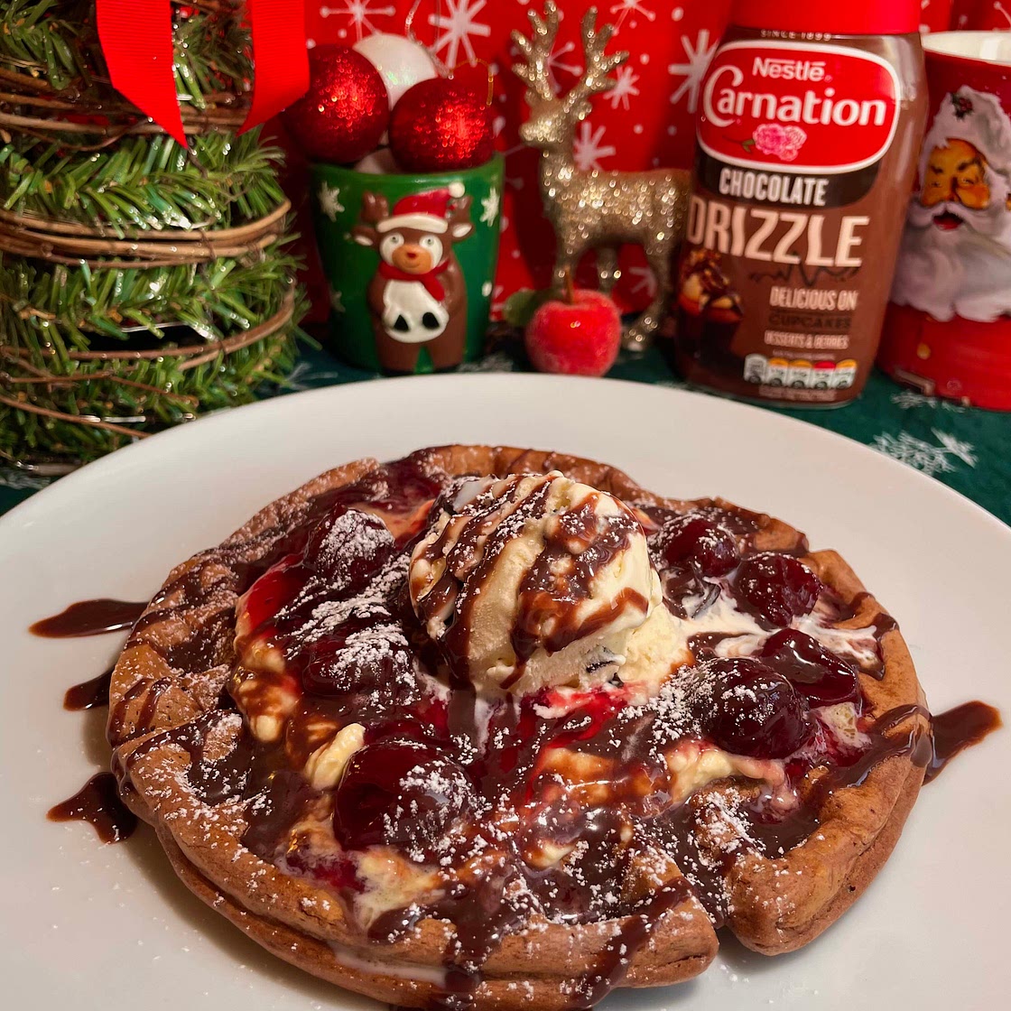 Black Forest Waffle