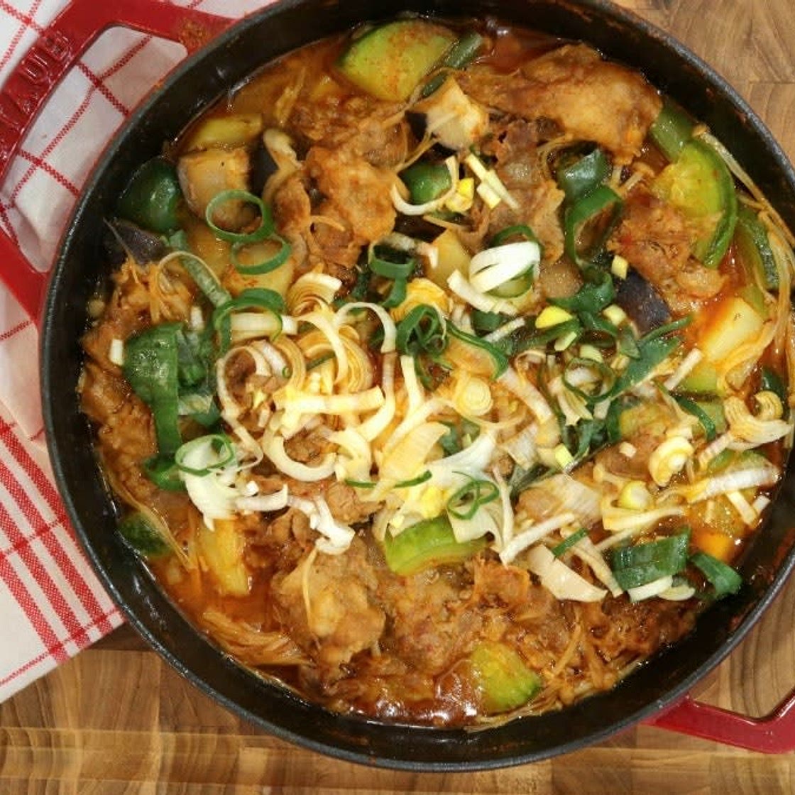 우삼겹 고추장찌개 레시피