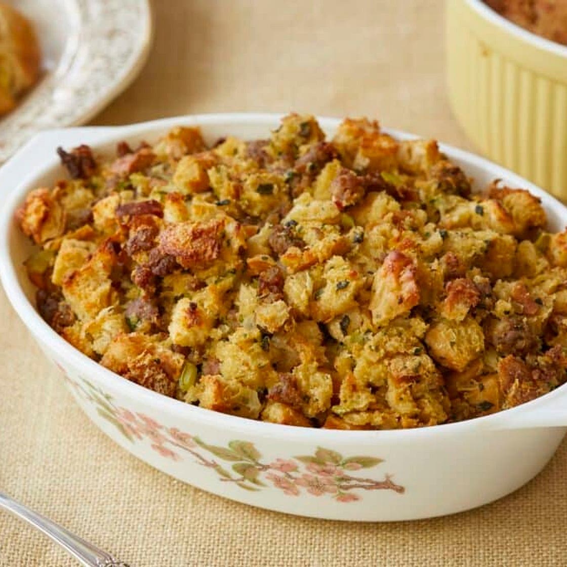 Gram's Sage Sausage Stuffing