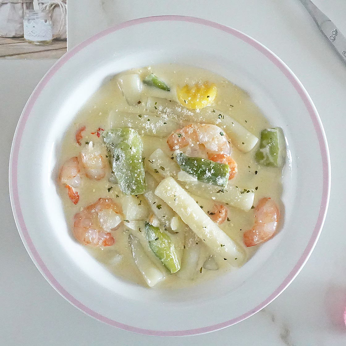 고소하고 부드러운 크림떡복이 까르보나라 떡볶이 레시피