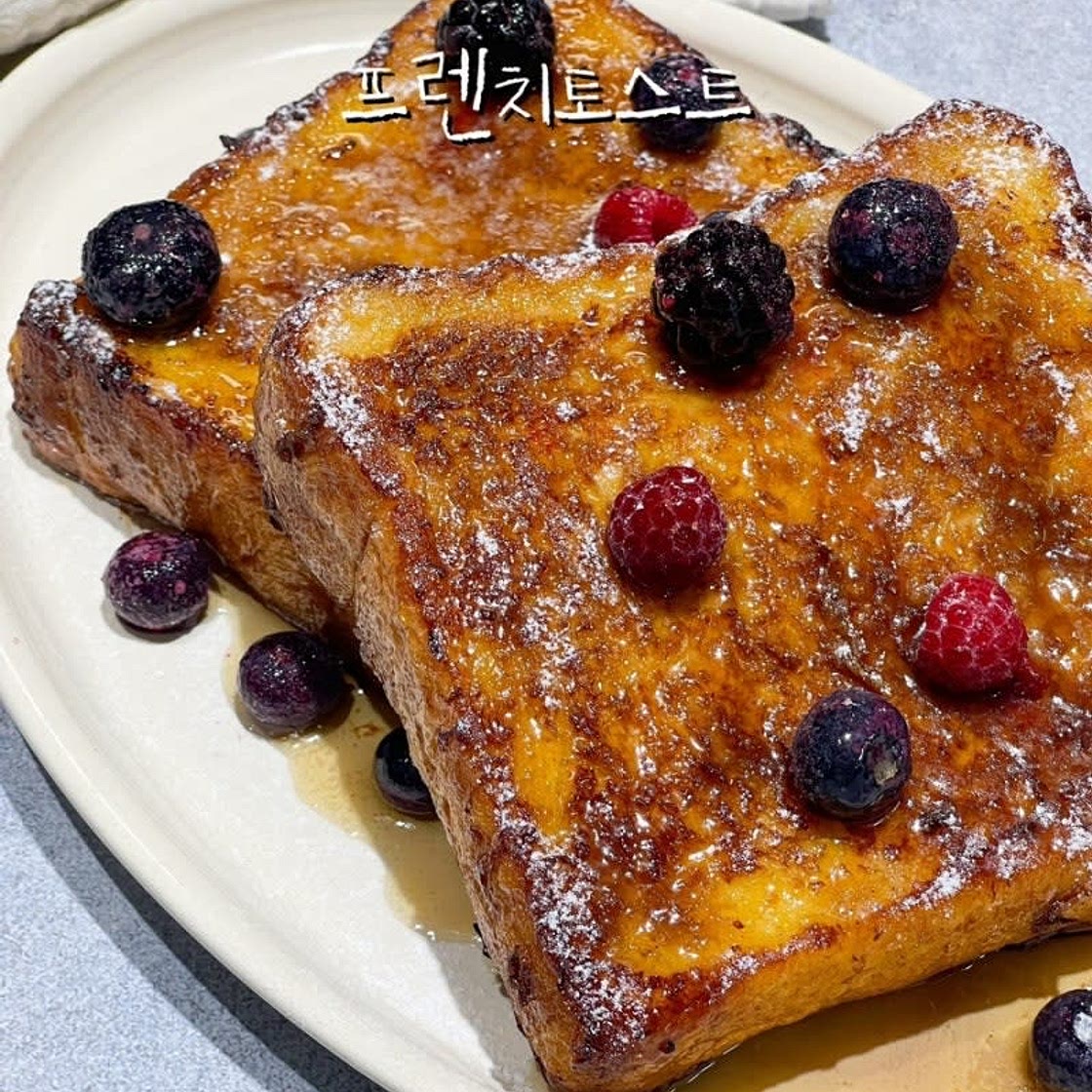 프렌치토스트 만들기 우유 달걀 황금비율 홈브런치