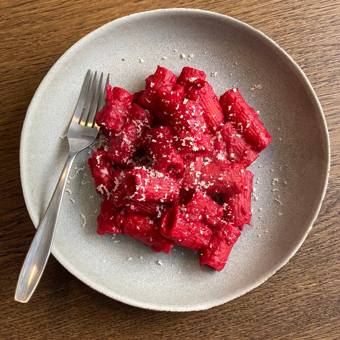Beet Mac And Cheese